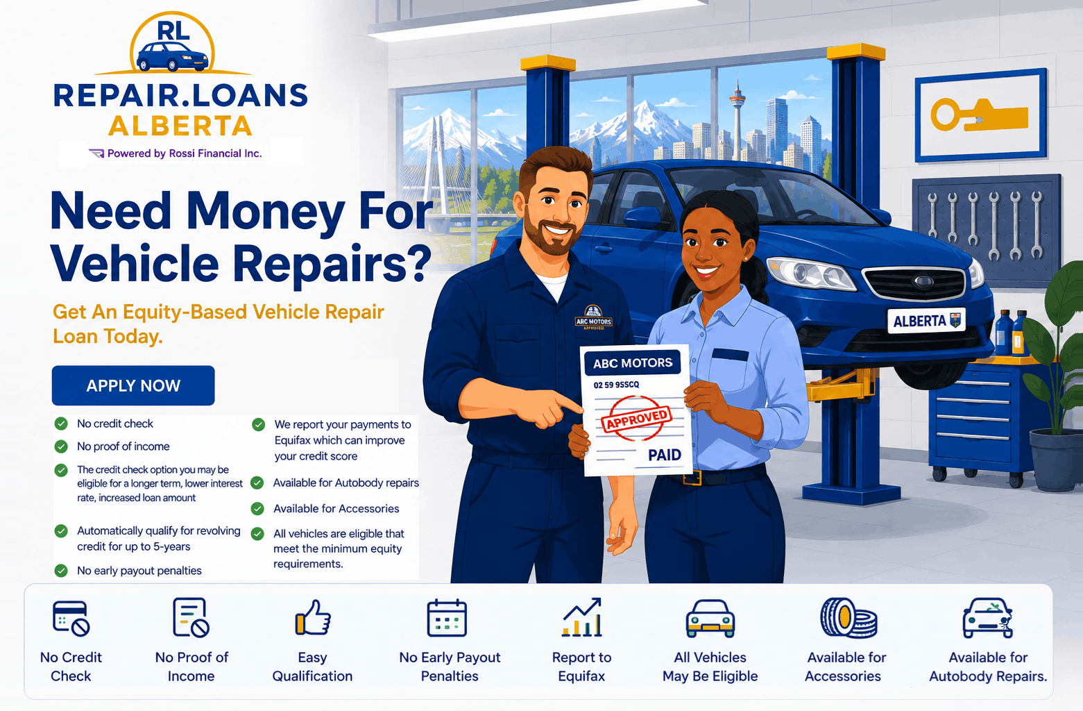 Repair Loans Alberta