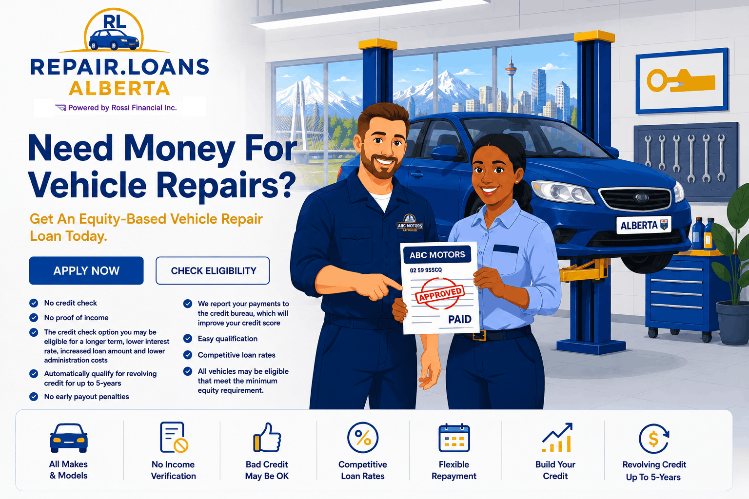 Repair Loans Alberta