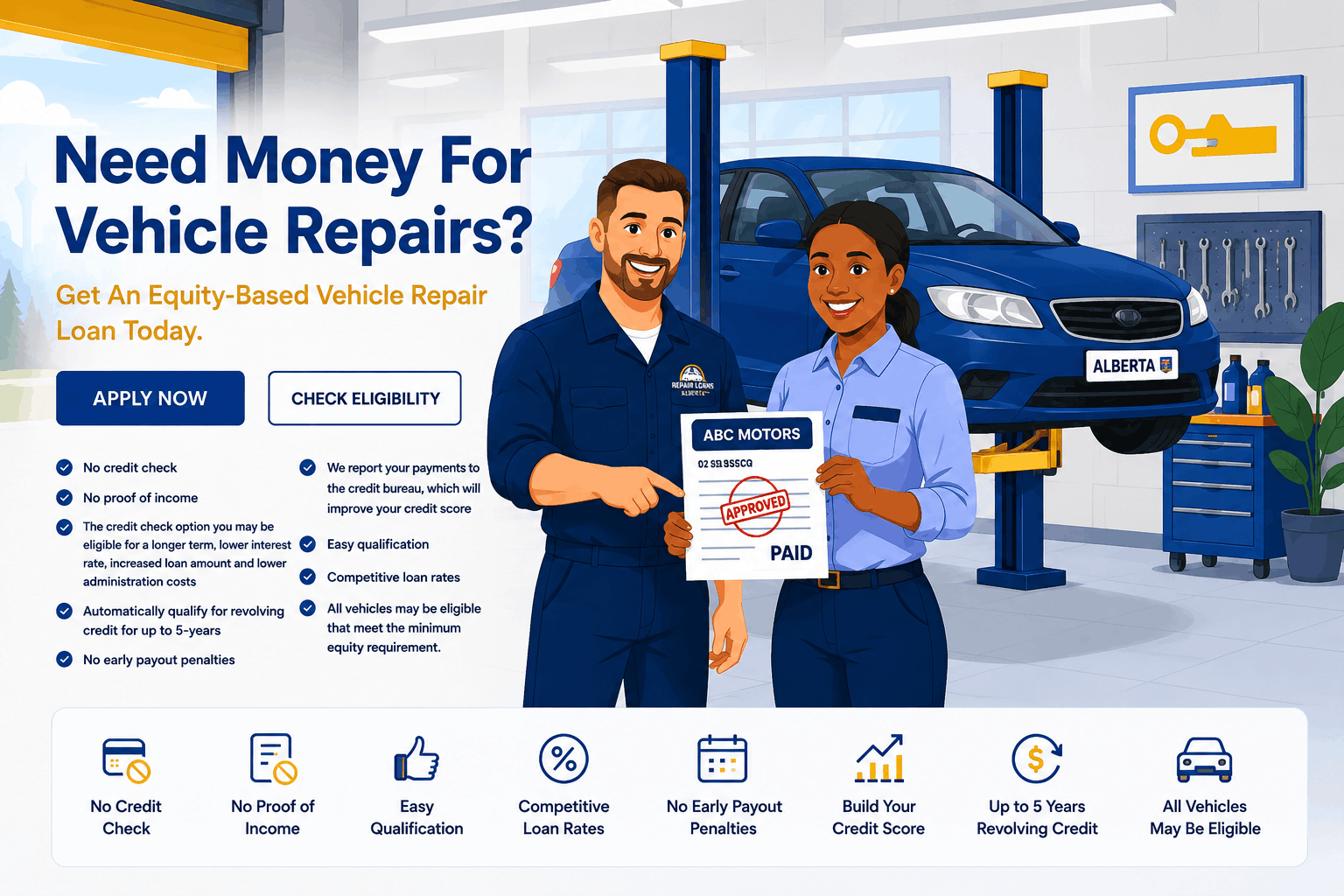Repair Loans Alberta